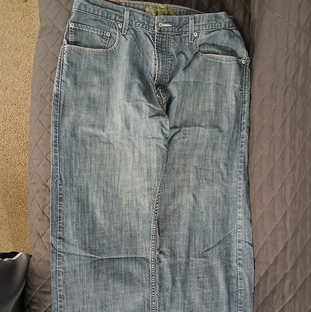 Loose Straight denim jeans